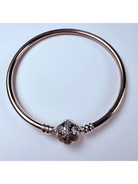 Pandora Snowflake Unique As You Are CZ Sterling Silver 925 Moments Bracelet